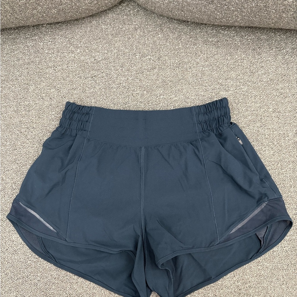 Lululemon Athletica Navy Blue Athletic Shorts